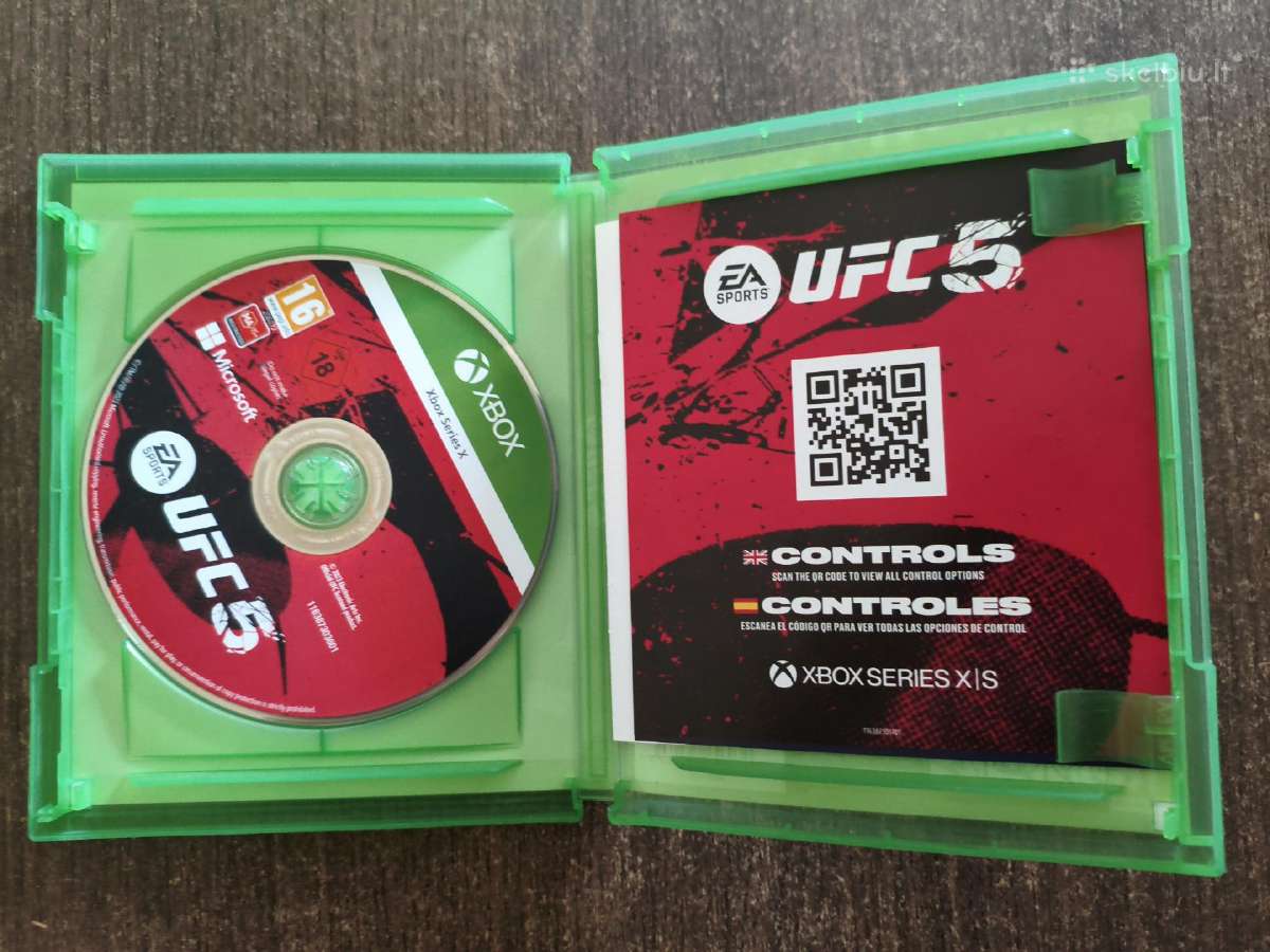 Ufc 5 Kaip naujas. Xbox series X - nuotraukos Nr. 2