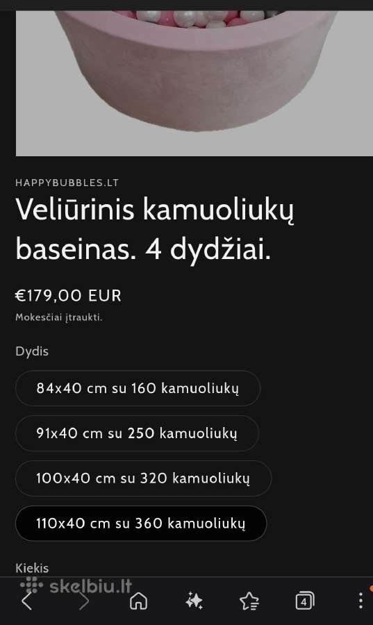 Kamuoliukų baseinas - nuotraukos Nr. 6