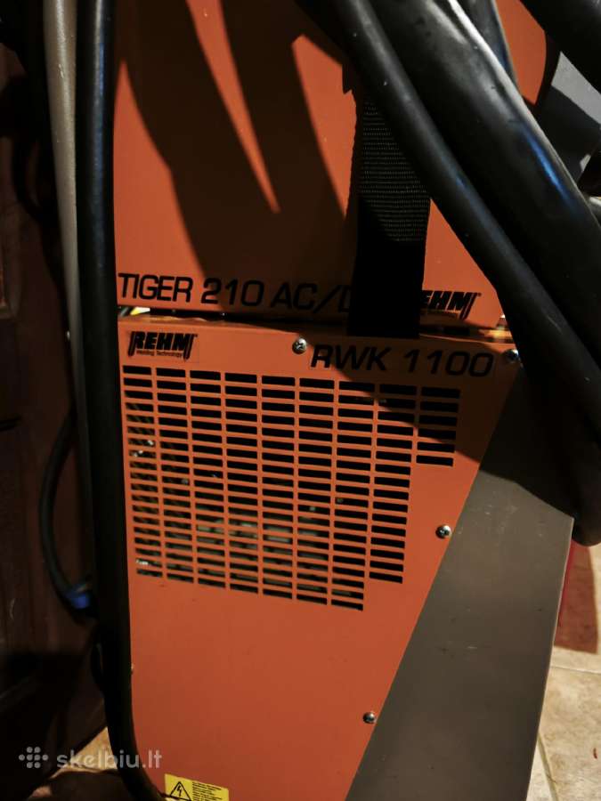Rehm tiger 210 ac dc tig mma suvirinimo aparatai - nuotraukos Nr. 2