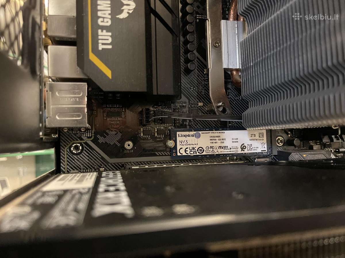 Ryzen 5 5600x 32gb 2tb Nvme Rtx4070 12gb garantija - nuotraukos Nr. 8