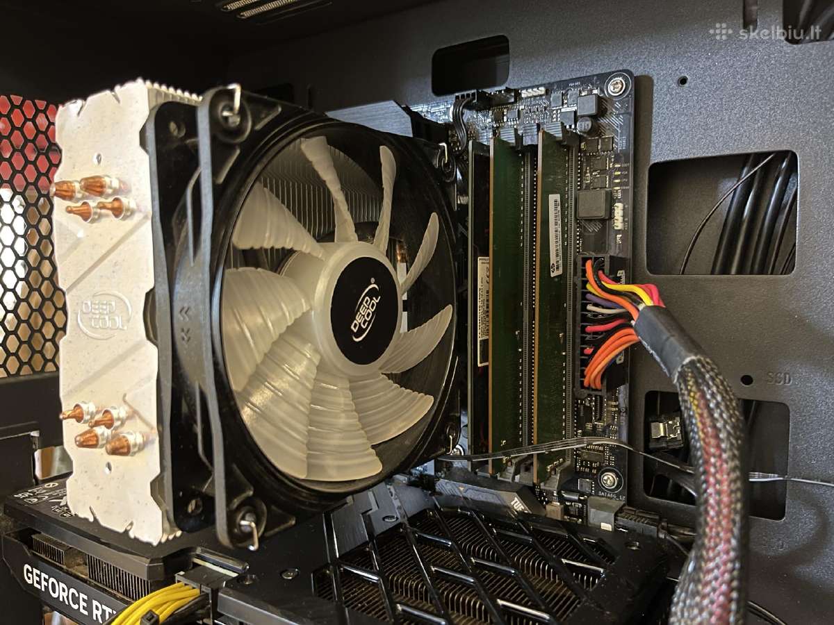 Ryzen 5 5600x 32gb 2tb Nvme Rtx4070 12gb garantija - nuotraukos Nr. 9