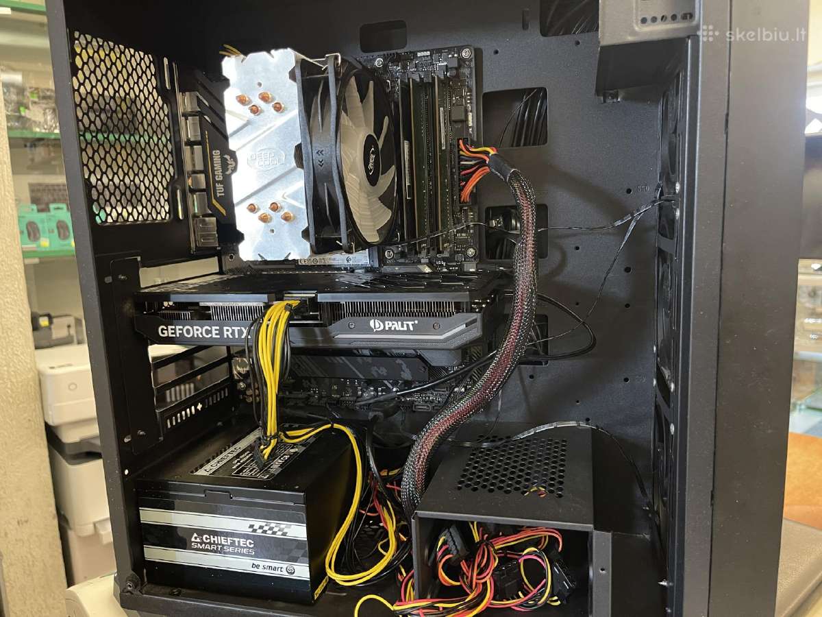 Ryzen 5 5600x 32gb 2tb Nvme Rtx4070 12gb garantija - nuotraukos Nr. 10