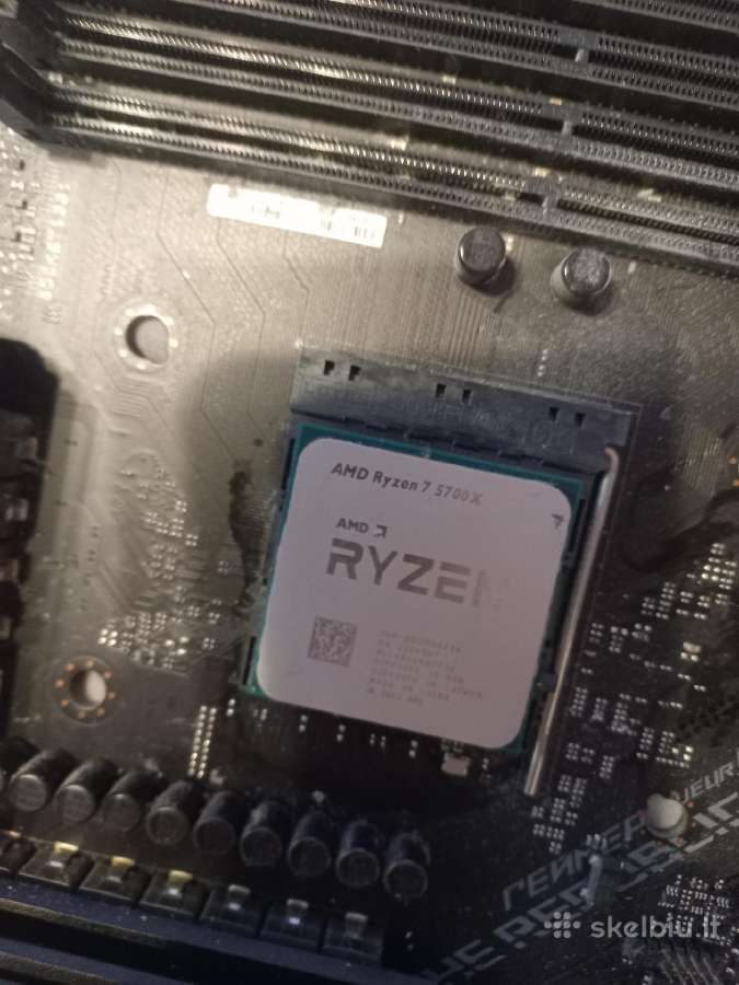 Asus rog strix B550-f Wfi + Ryzen 7 5700x - nuotraukos Nr. 2