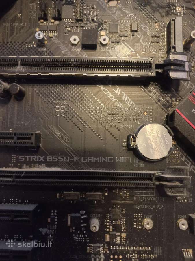 Asus rog strix B550-f Wfi + Ryzen 7 5700x - nuotraukos Nr. 3