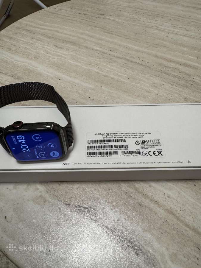 Parduodamas Apple watch 8 stainless steel 45mm - nuotraukos Nr. 4