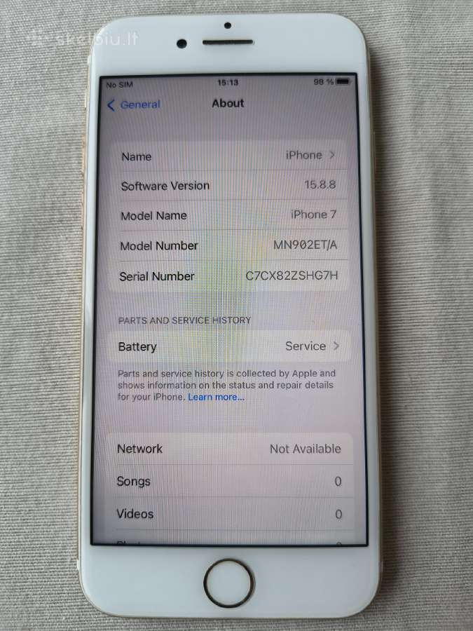iPhone 7 32gb - nuotraukos Nr. 11