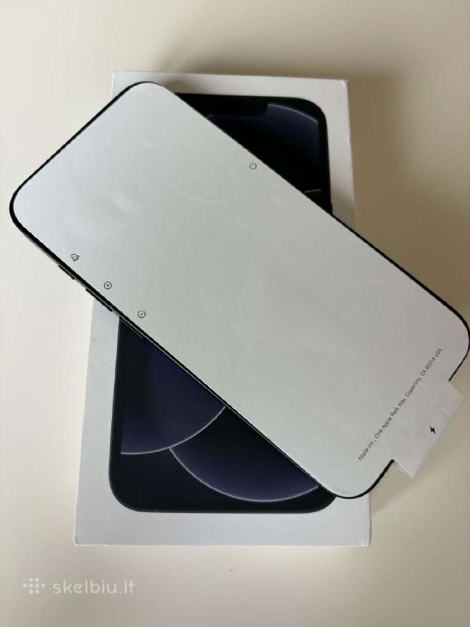 iPhone 17e 256gb Black – Naujas, 24 mėn. Garantija - nuotraukos Nr. 3