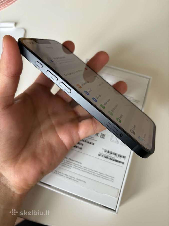iPhone 17e 256gb Black – Naujas, 24 mėn. Garantija - nuotraukos Nr. 12