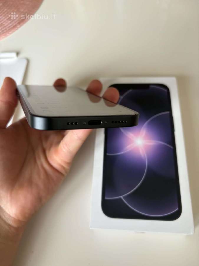 iPhone 17e 256gb Black – Naujas, 24 mėn. Garantija - nuotraukos Nr. 14