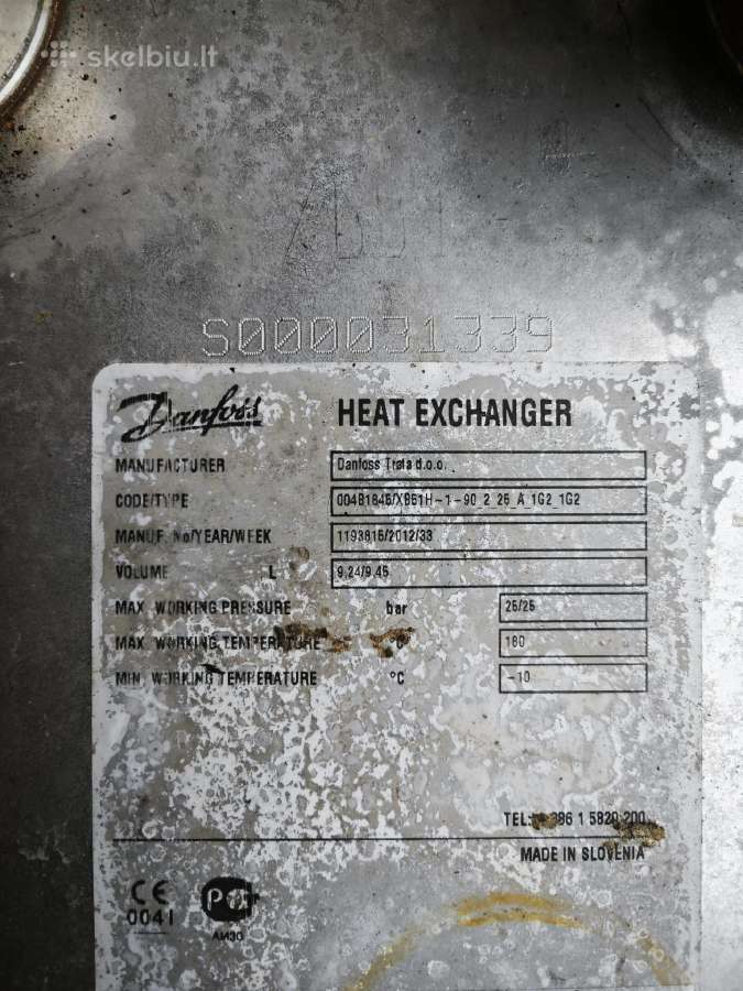 Danfoss varinis šilumokaitis - nuotraukos Nr. 2