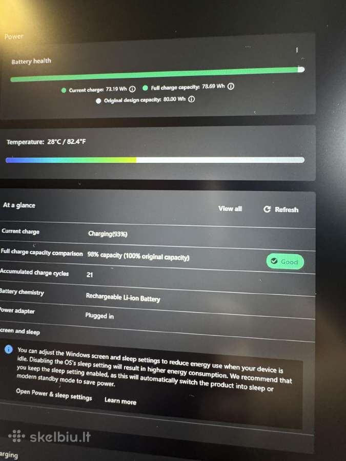 Lenovo Legion 5 - nuotraukos Nr. 8