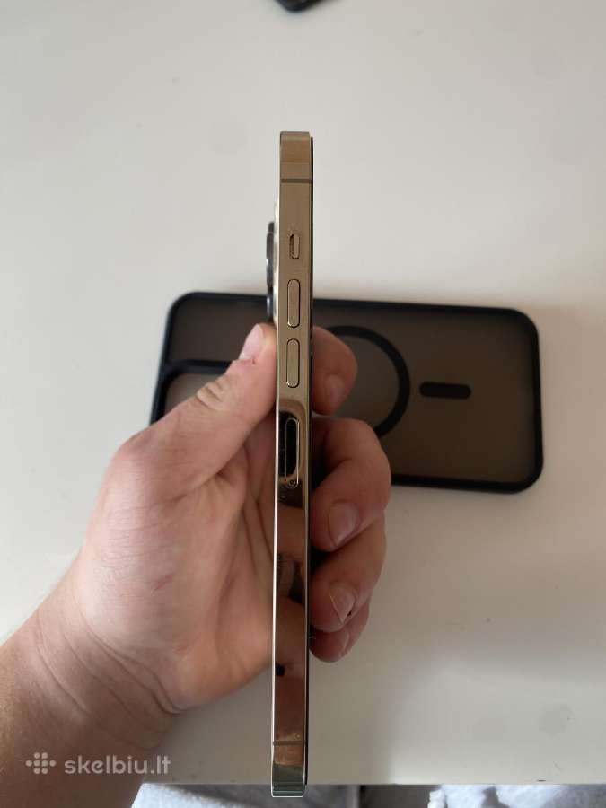 iPhone 13 Pro Max 256gb Gold 100% Baterija - nuotraukos Nr. 4