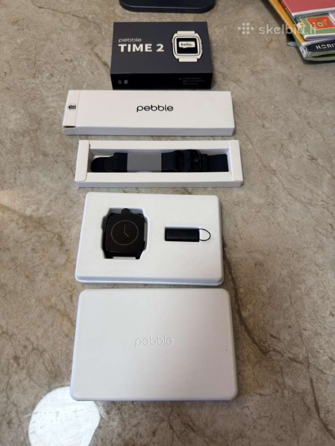 Pebble Time 2 išmanusi laikrodis - nuotraukos Nr. 3