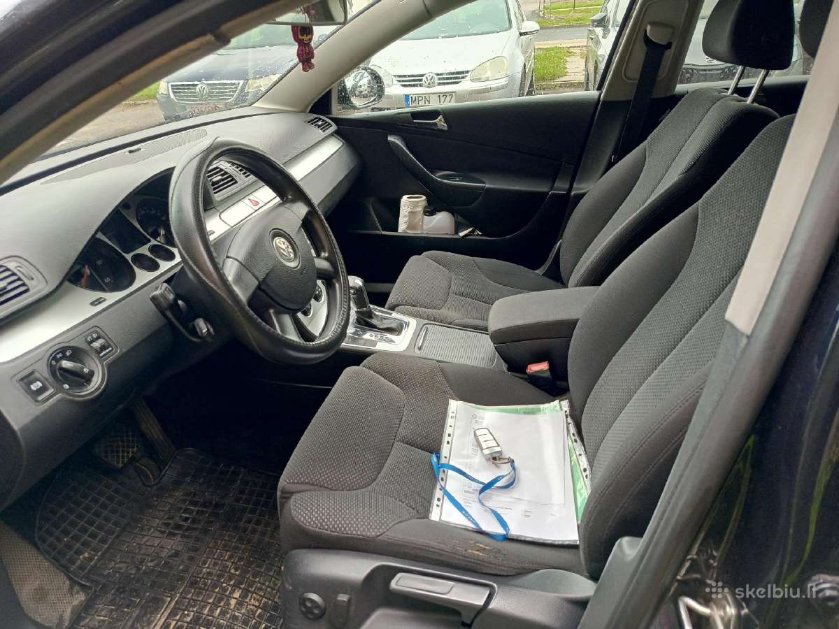 VW Passat B6 2.0 Tdi 125kw Automatas 2008/266368km - nuotraukos Nr. 7