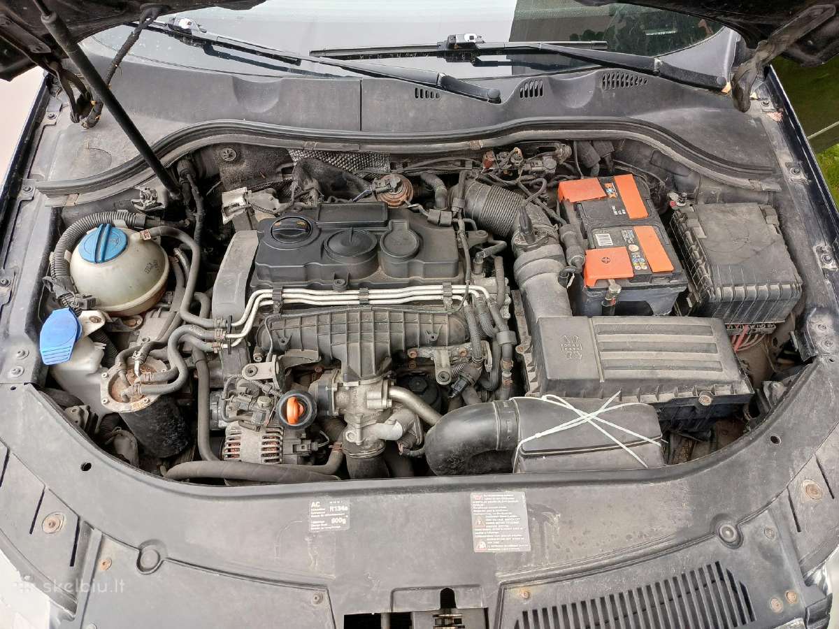 VW Passat B6 2.0 Tdi 125kw Automatas 2008/266368km - nuotraukos Nr. 10