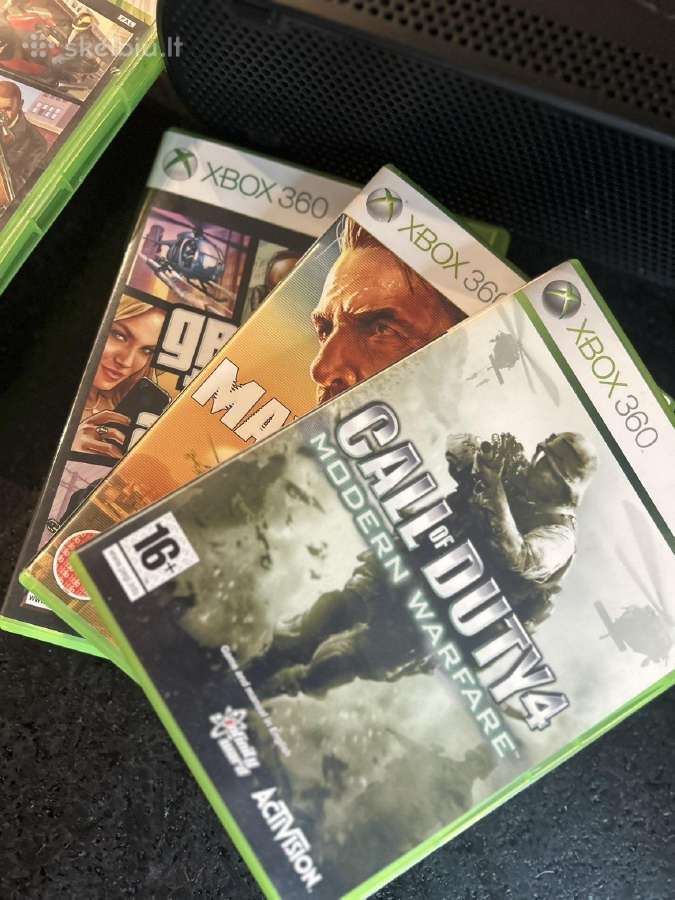 Xbox 360: komplektas - nuotraukos Nr. 2