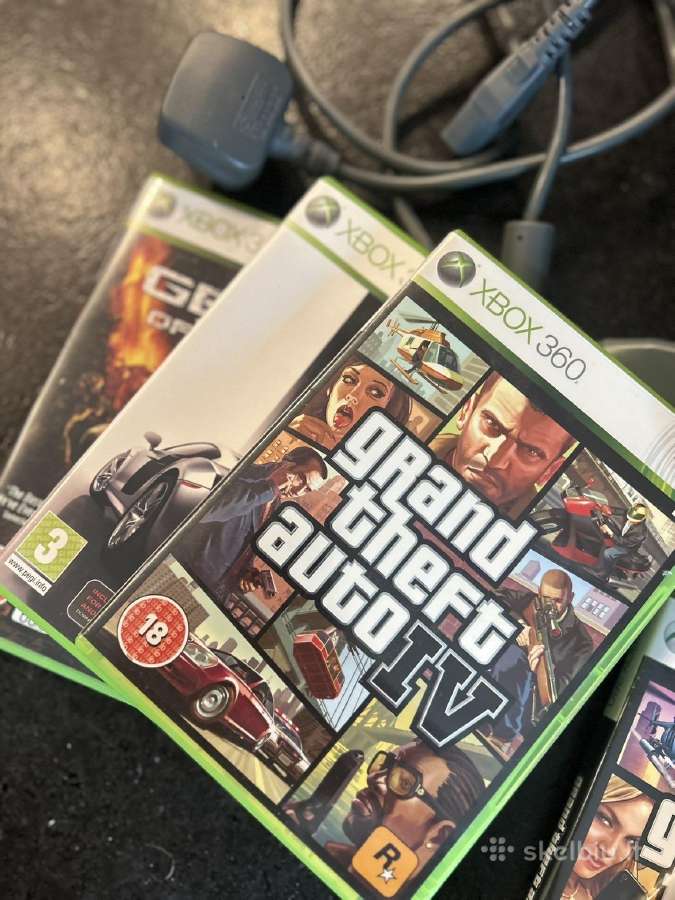 Xbox 360: komplektas - nuotraukos Nr. 3