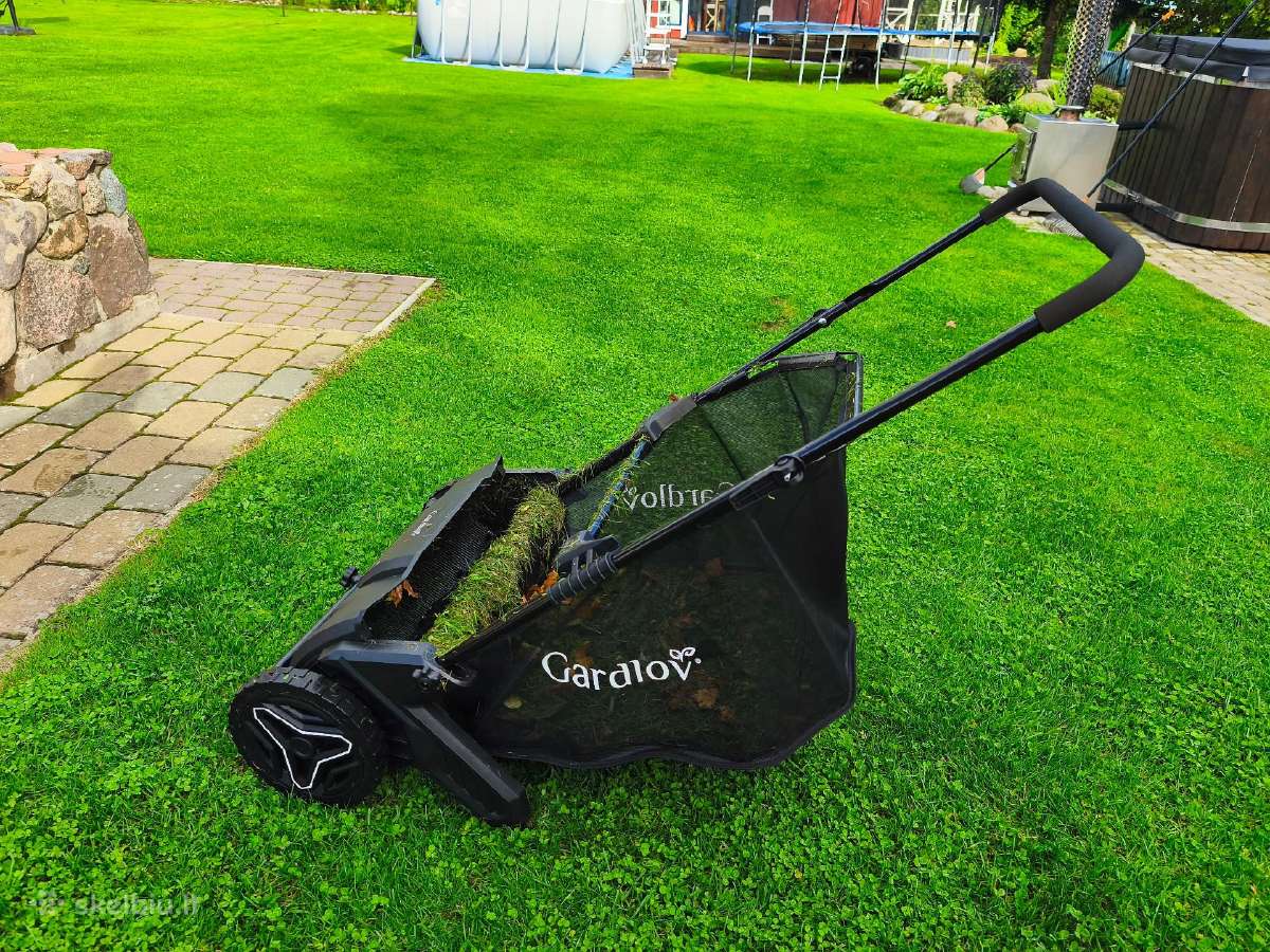 Naujas rankinis lapų ir žolės rinktuvas, 100 l - nuotraukos Nr. 4