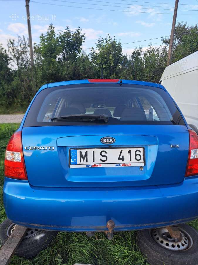 Kia Cerato1,9 Automatas B/dujos Ta 2028/ 09 - nuotraukos Nr. 3