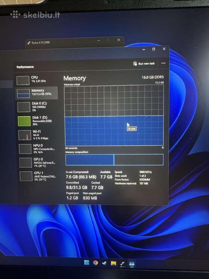 Lenovo Legion 5 - nuotraukos Nr. 10