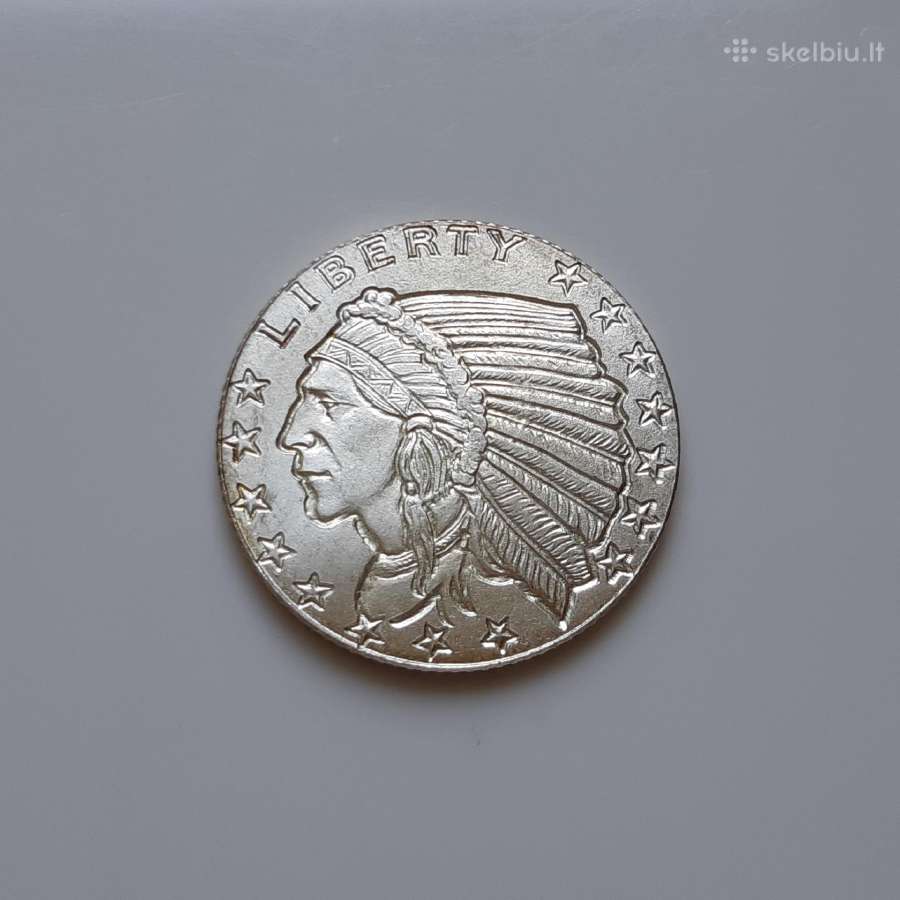 JAV 1/10 uncijos sidabras - nuotraukos Nr. 2
