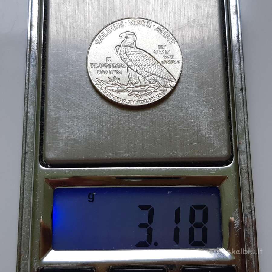 JAV 1/10 uncijos sidabras - nuotraukos Nr. 3