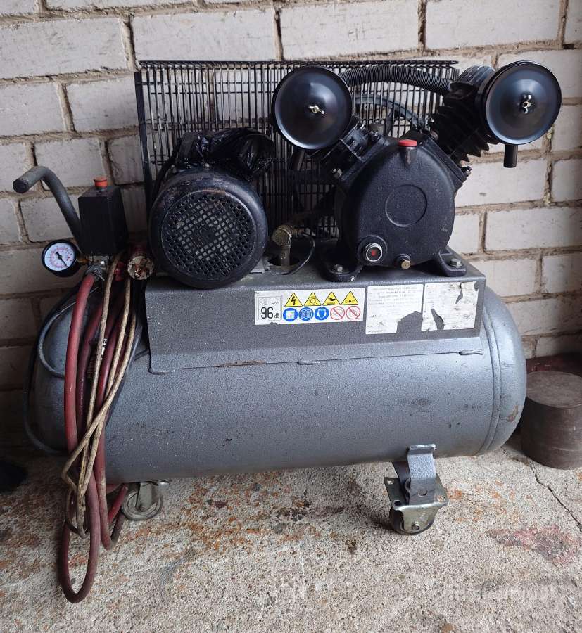 Oro kompresorius Powair Industrie 50l, vienfazis - nuotraukos Nr. 2