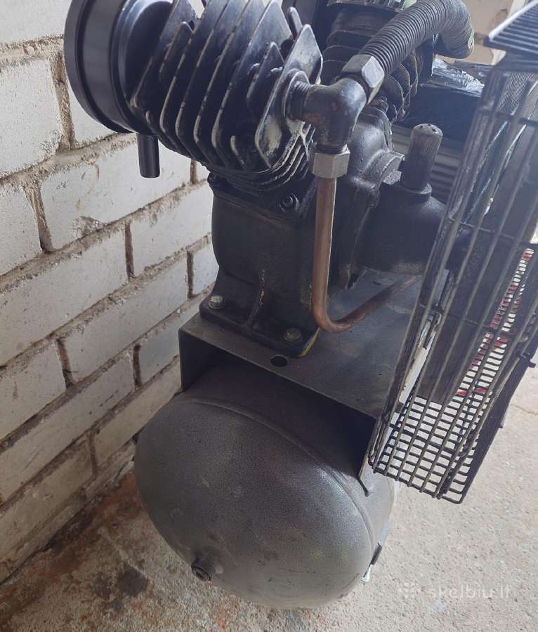 Oro kompresorius Powair Industrie 50l, vienfazis - nuotraukos Nr. 5