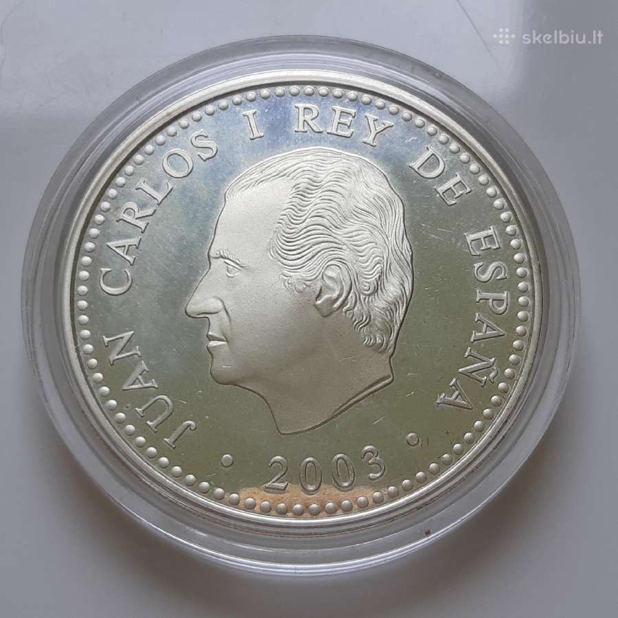Ispanija 10 euro sidabras Futbolas 2003 - nuotraukos Nr. 2