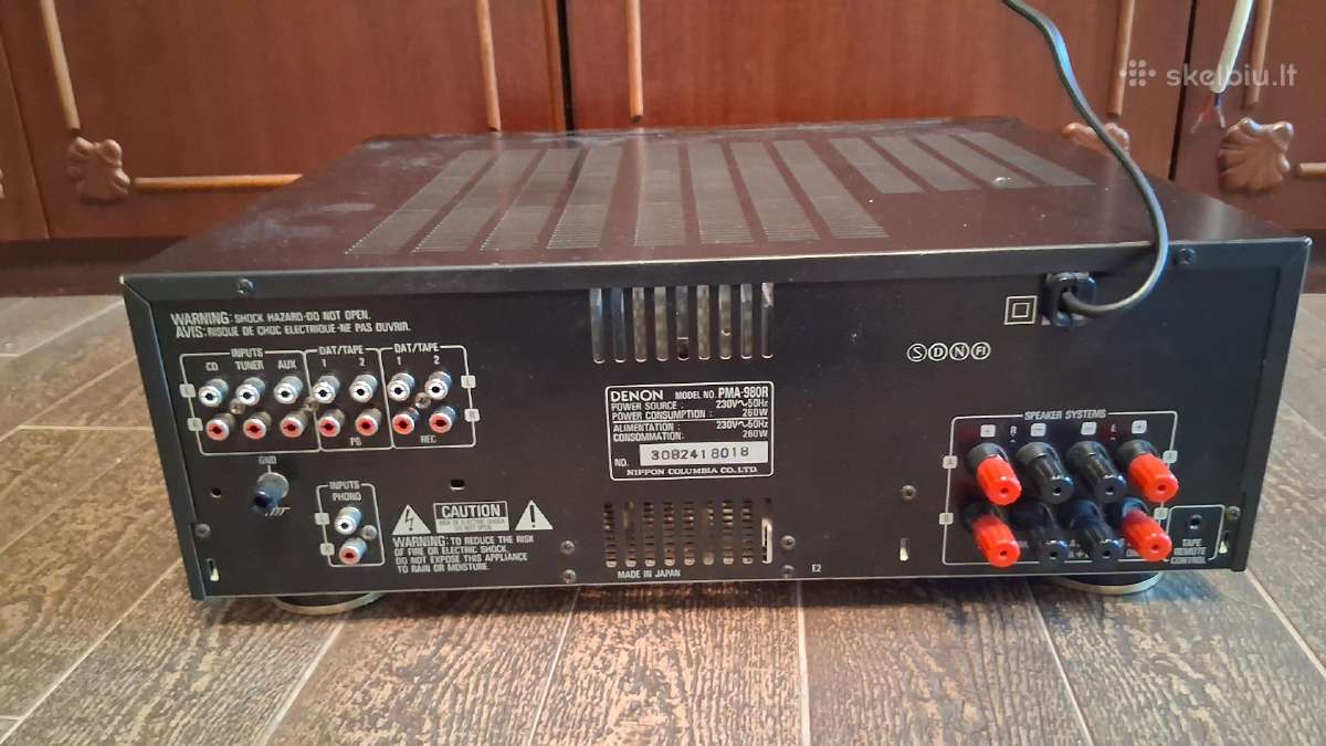 Stiprintuvas Denon Pma 980r - nuotraukos Nr. 2