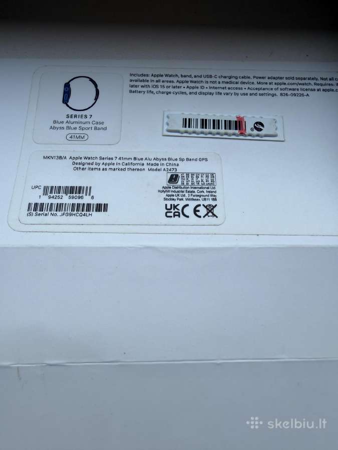 Apple Watch 7 41mm - nuotraukos Nr. 15
