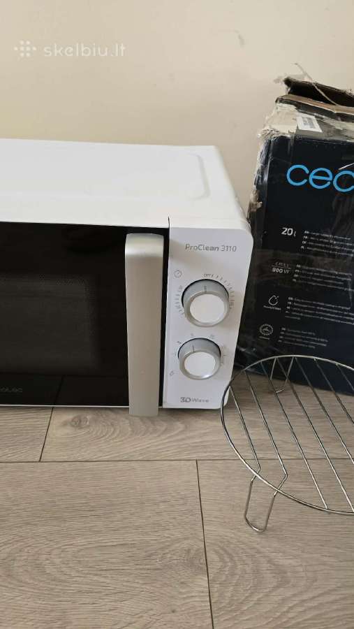 Cecotec Proclean 3110 mikrobangų krosnelė su grill - nuotraukos Nr. 8