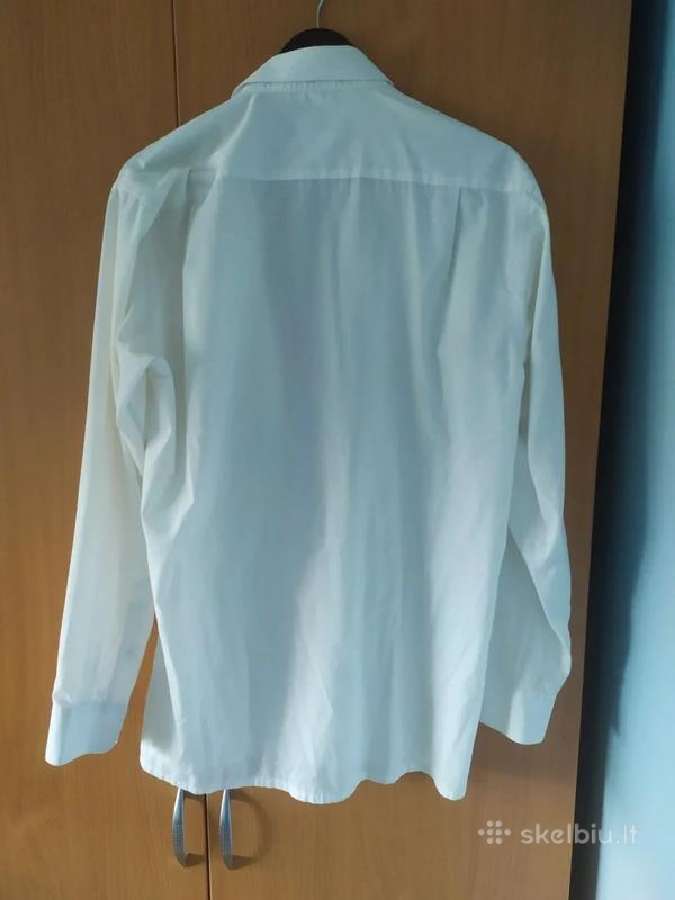 Vyriški balti marškiniai XL dydis - nuotraukos Nr. 2