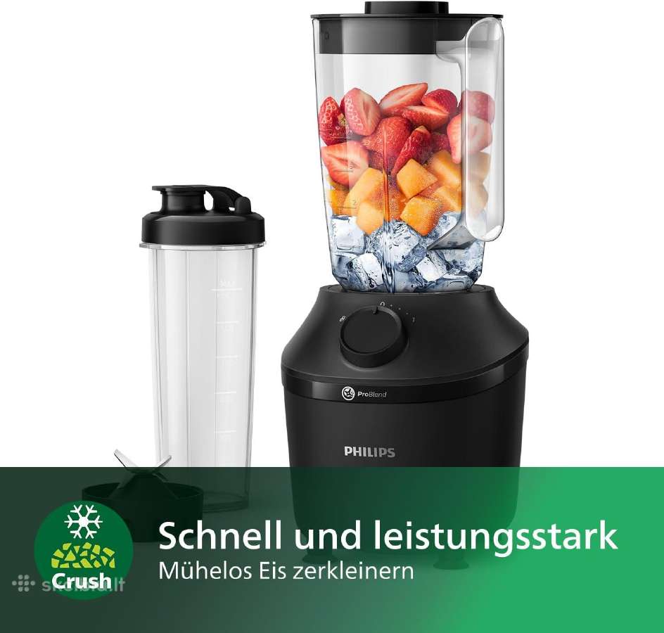 Philips Hr2041/41 kokteilinė/blenderis - nuotraukos Nr. 2