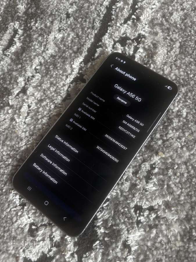 Samsung A56 5G - nuotraukos Nr. 3