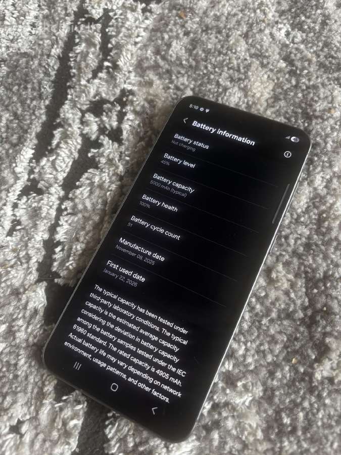 Samsung A56 5G - nuotraukos Nr. 4