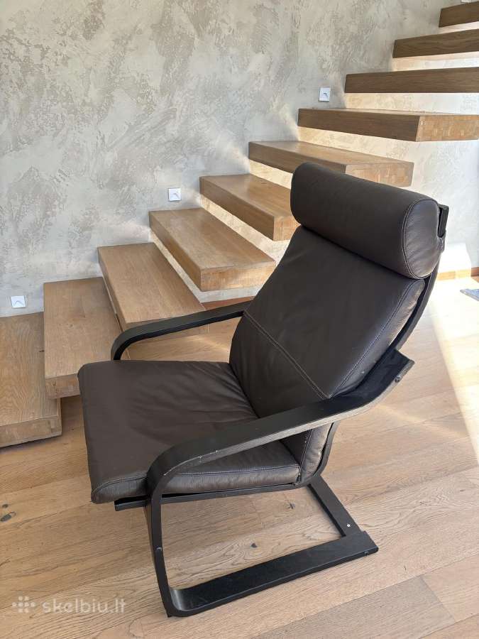 Ikea foteliai odiniai 2 vnt uz abu 150 Eur - nuotraukos Nr. 6