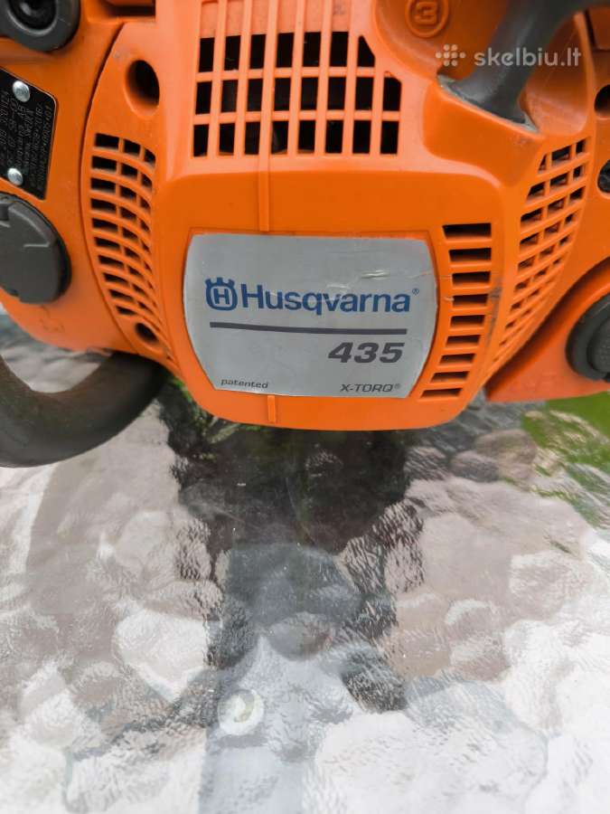 Husqvarna 435 benzininis grandininis pjūklas - nuotraukos Nr. 4