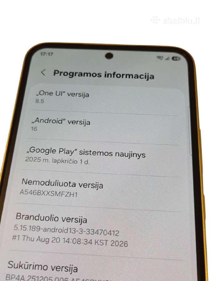 Samsung Galaxy A54 5G 256gb + 3 mėn. garantija - nuotraukos Nr. 6
