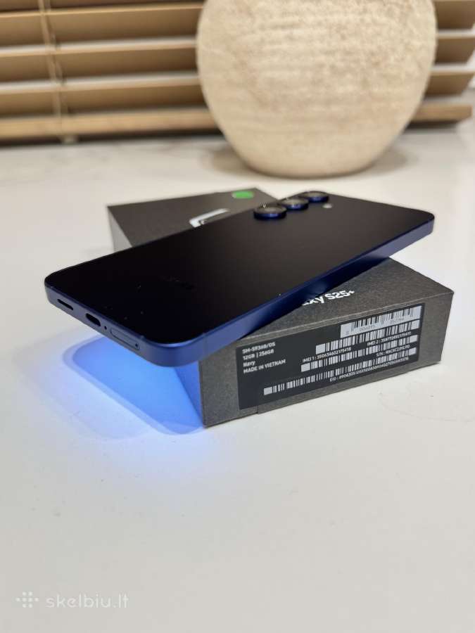 Samsung S25 + 256gb Navy - nuotraukos Nr. 4