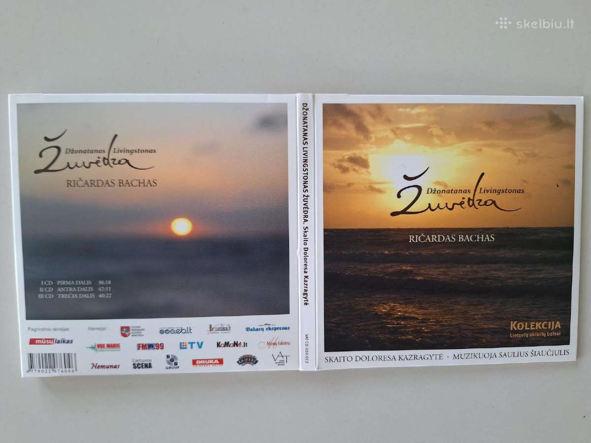 Audio knyga Džonatanas Livingstonas "Žuvėdra" CD - nuotraukos Nr. 2