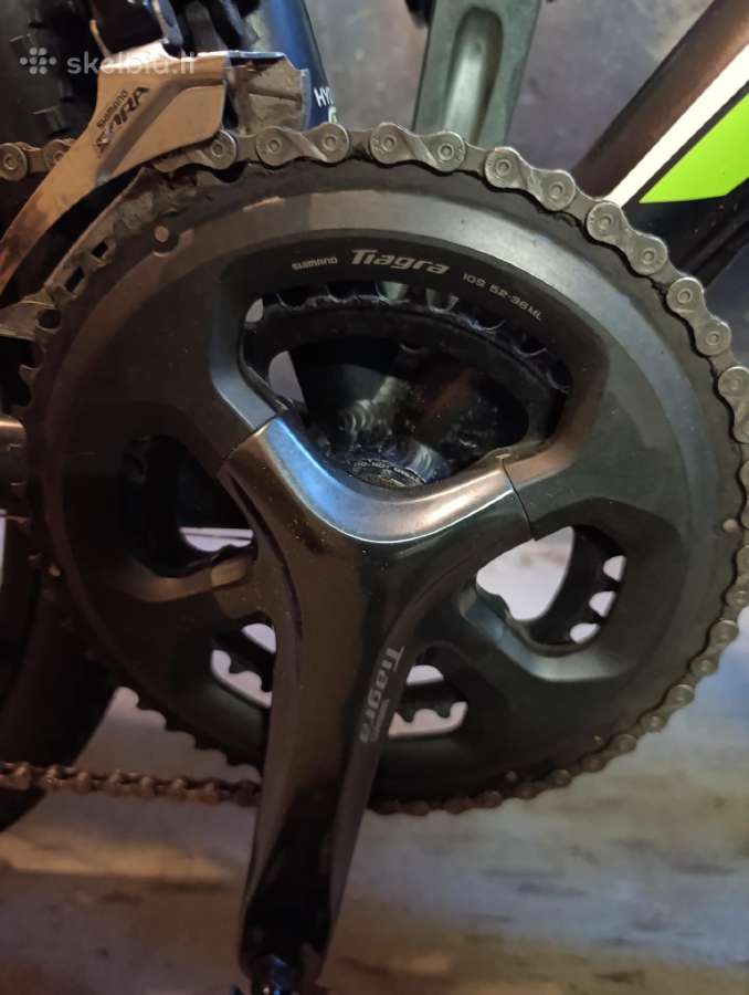 Parduodu naudotą prižiurėta gravel dviratį yra ped - nuotraukos Nr. 3
