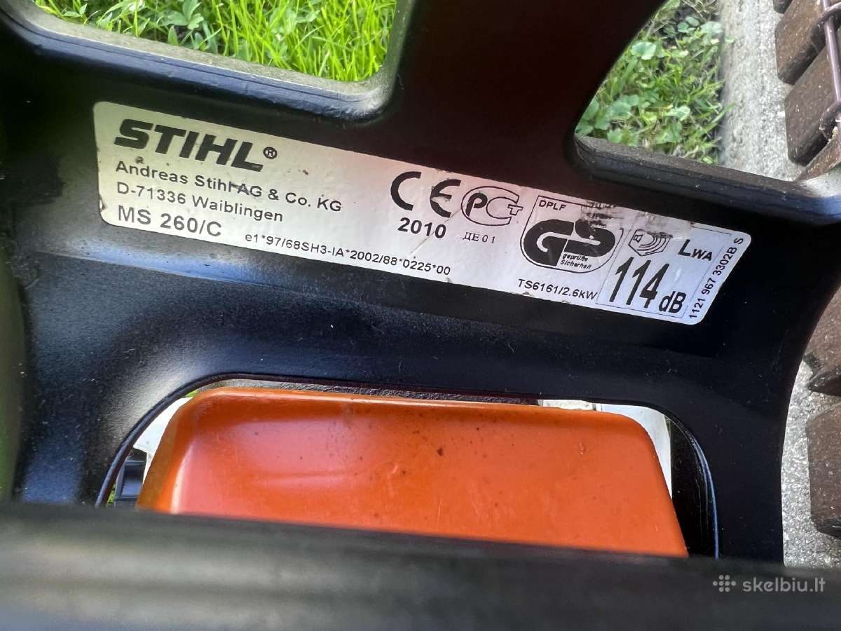 Stihl 260 - nuotraukos Nr. 3