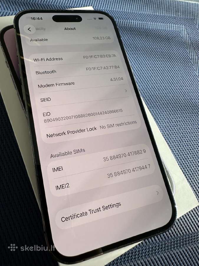 iPhone 14 Pro - nuotraukos Nr. 7