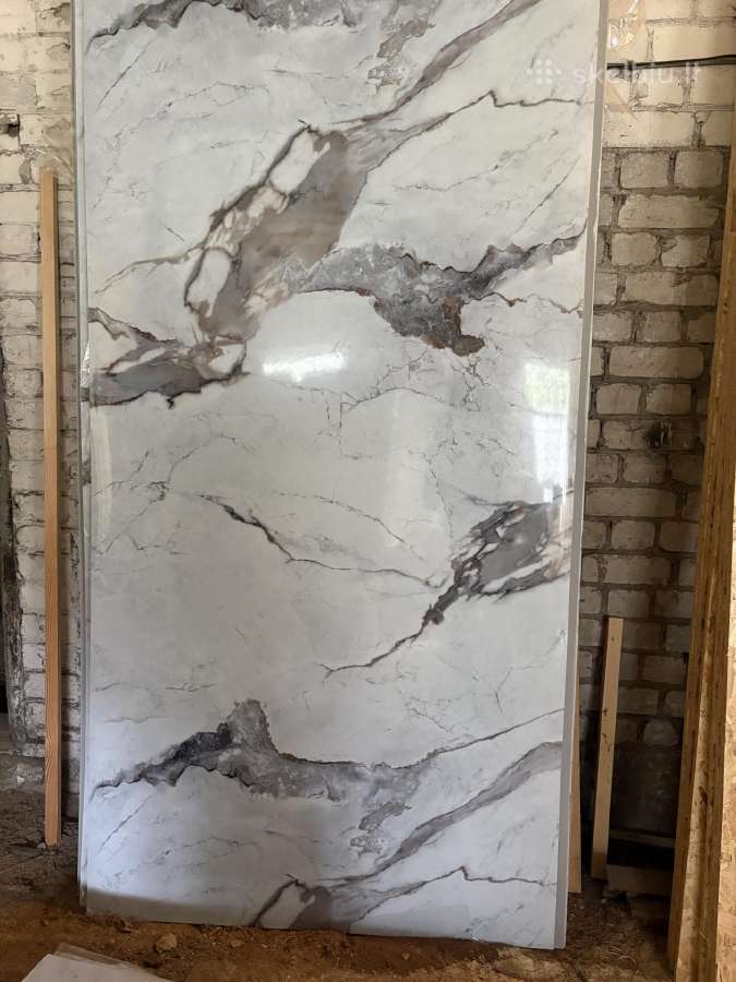 Dekoratyvinė pvc plokštė, marmuro imitacija - nuotraukos Nr. 2