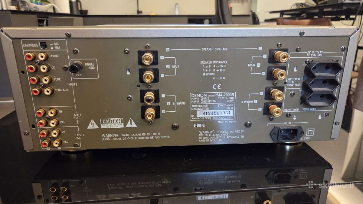 Legendinis Denon Pma-2000r su solidžiu Phono kor. - nuotraukos Nr. 3