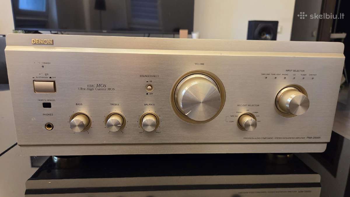 Legendinis Denon Pma-2000r su solidžiu Phono kor. - nuotraukos Nr. 4