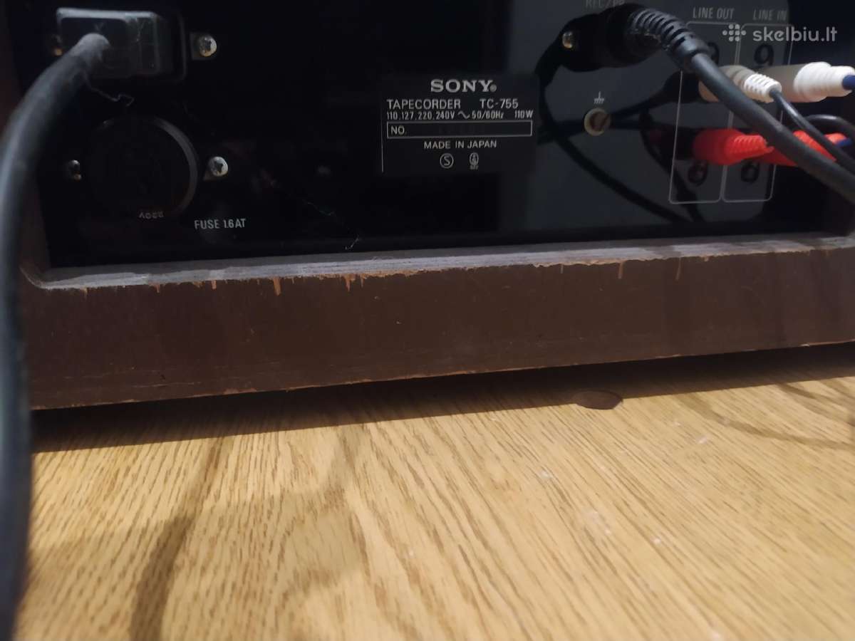 Parduodu Sony Tc-755 - nuotraukos Nr. 9
