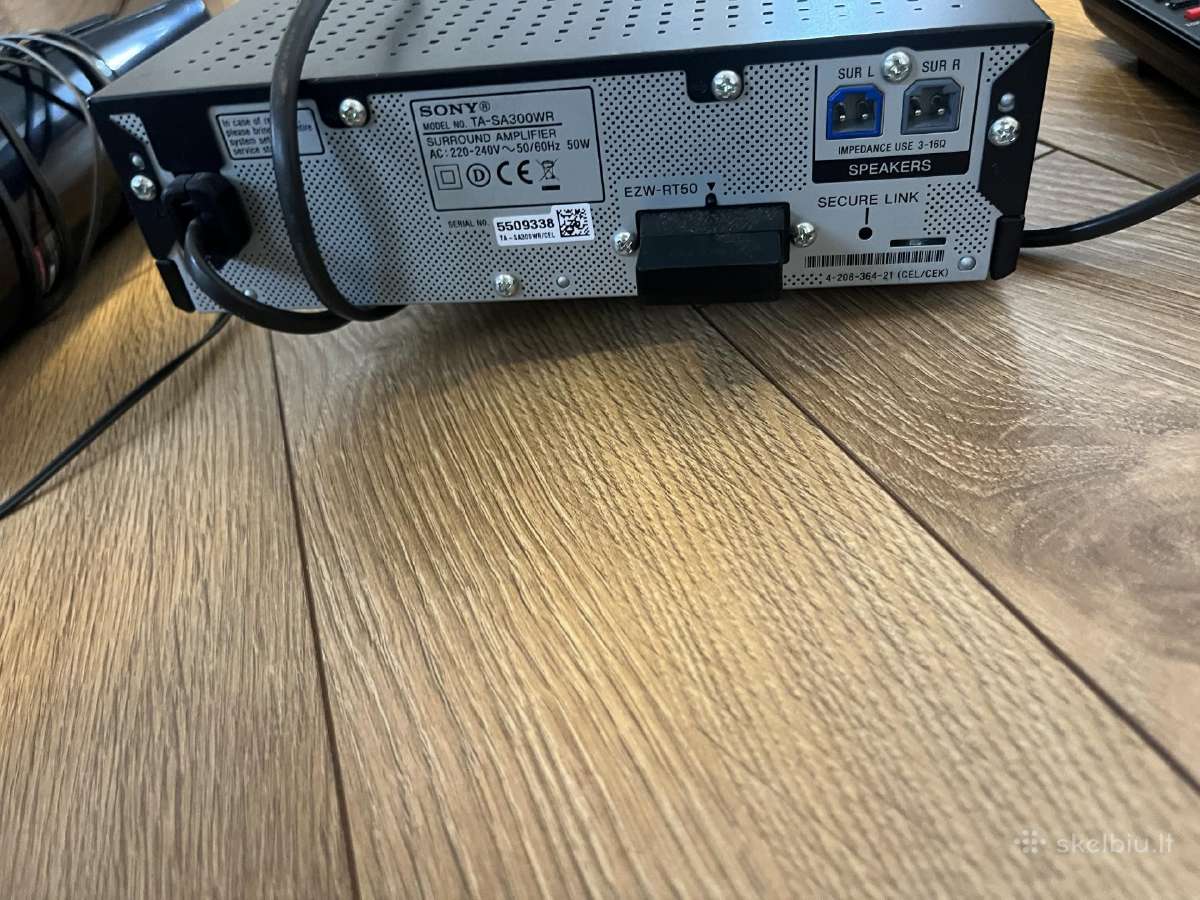 Sony Bdv-e380 (5.1, 1000w, 3D Blu-ray, Wireless) - nuotraukos Nr. 8