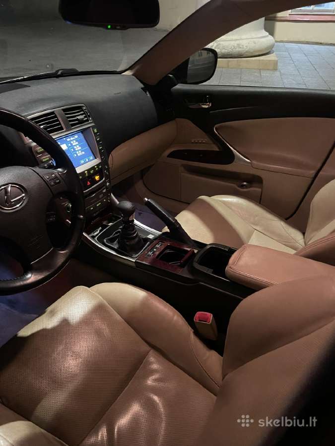 Lexus Is220d, 2009 m. 2.2 D Mechaninė - nuotraukos Nr. 6